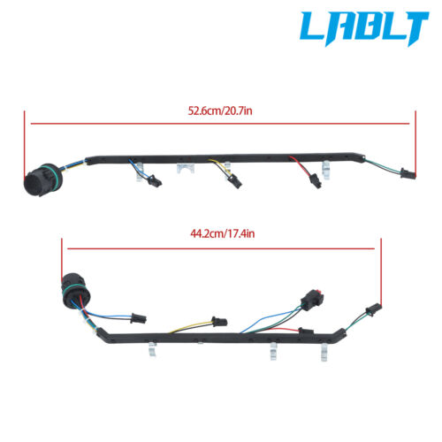 LABLT LH/RH Fuel Injector Wiring Harness Kit For Ford Powerstroke 6.4L 2008-2010 - Foto 4 di 12