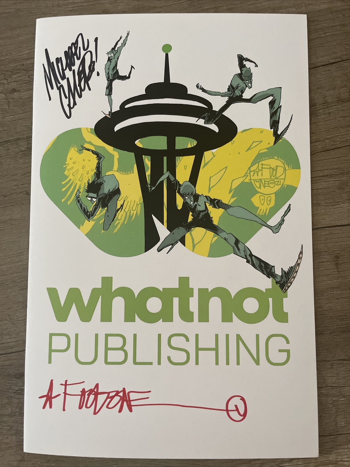 ECCC Whatnot Publishing Ashcan 2022 Emerald City Comic Con Signed 2x LTD 600 COA