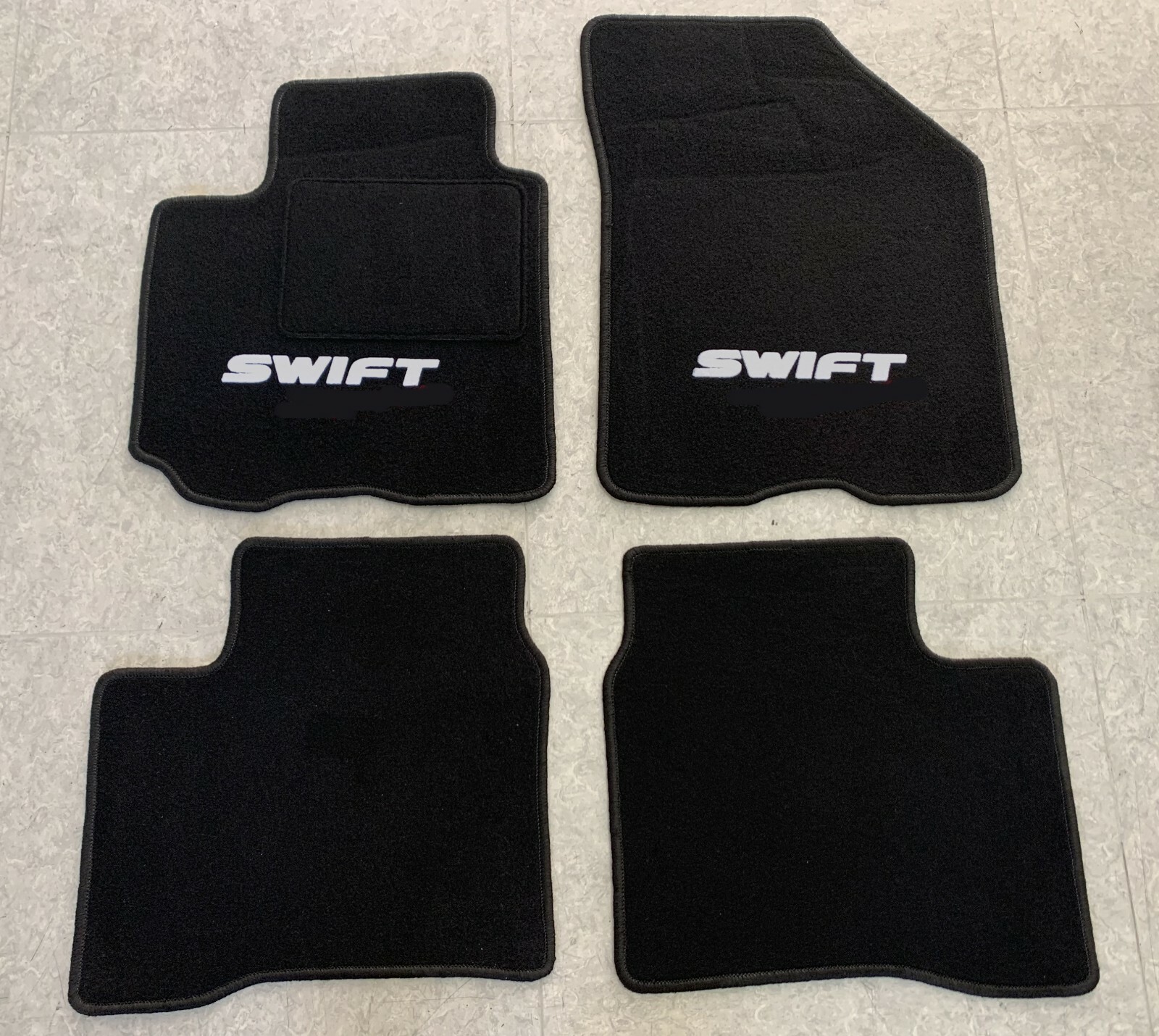 4 Stück Auto Fußmatten Für Suzuki Swift 2010-2012 - Wasserdicht Rutschfest, Vorne & Hinten Fußmatten Set Innenraum Zubehör