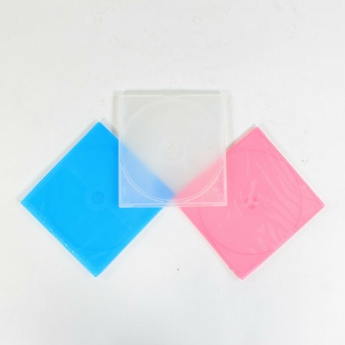100 CD Cases Jewel Case with 100 CD Self Adhesive Labels 117mm 3 Colour of Cases - 第 3/6 張圖片
