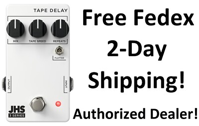 New JHS 3 Series Tape Delay Guitar Effects Pedal