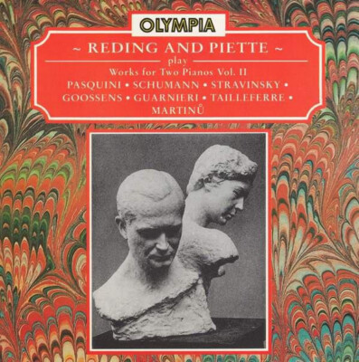 Reding and Piette play Works for two Pianos Vol. II  CD