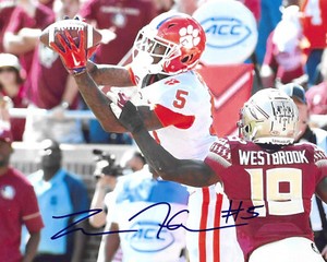 clemson autograph football