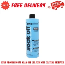 Onyx Professional Soak Off Gel And Nail Coating Remover - 16 fl oz. Bottle
