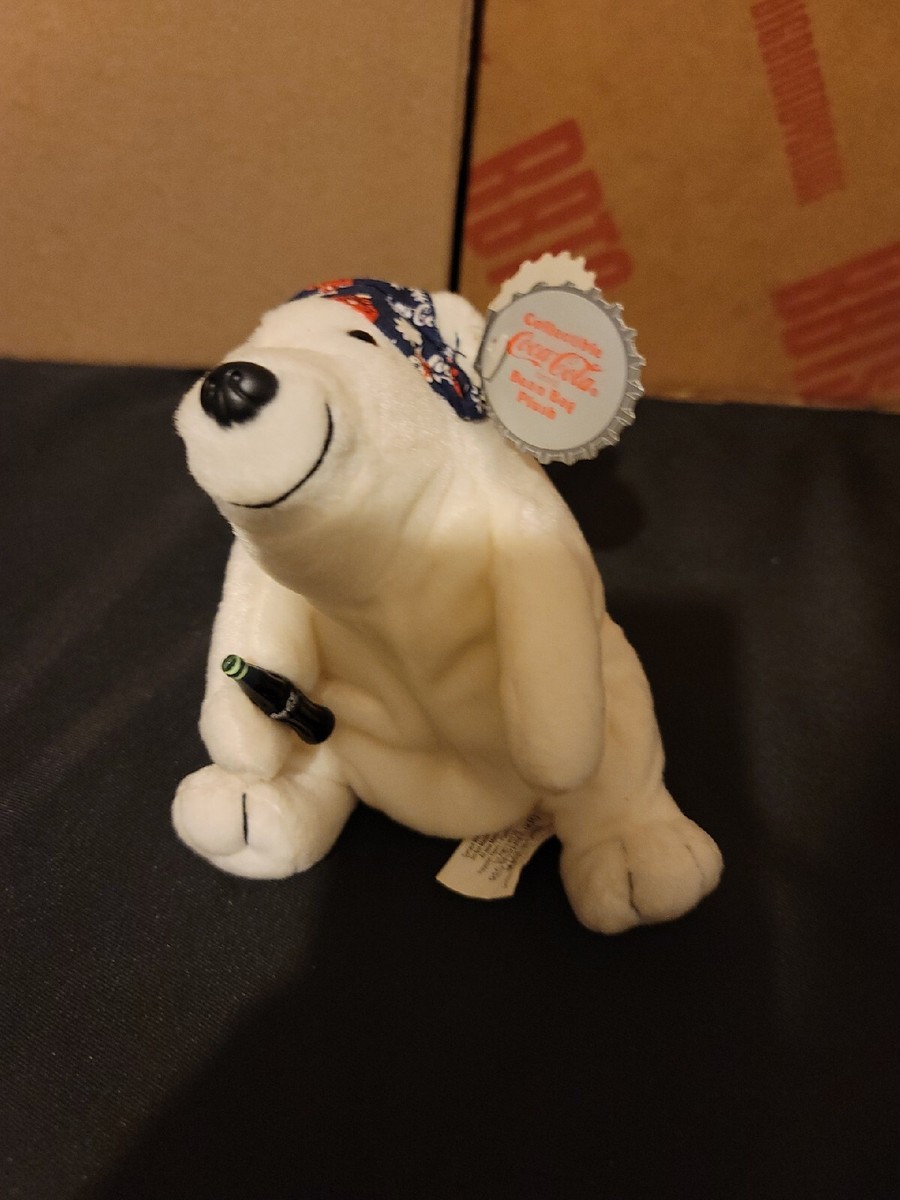 Coca Cola Polar Bear Beanie Baby RARE Coca Cola Polar Bear Beanie