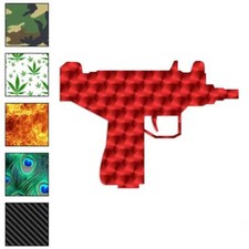 Uzi Machine Pistol Vinyl Decal Sticker 40 Patterns 3 Sizes 3000