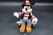 Disney Toy Factory Pirate Mickey Mouse Plush Stuffed Animal Collectible Toy 10"