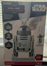 Disney Star Wars R2D2 Personal Ultrasonic Cool Mist Humidifier by Emson
