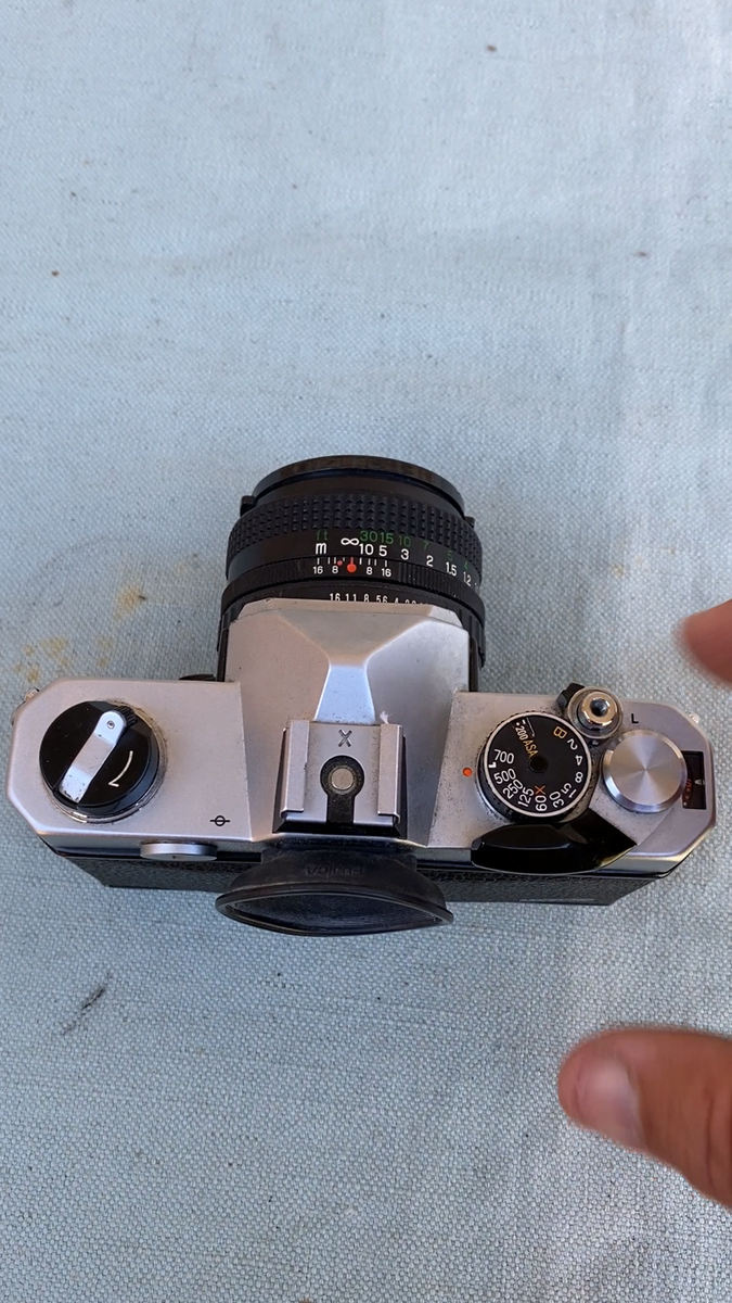 Vintage Fujica STX-1 35mm Film Camera X-Fujinon 1:1.9 50mm FM Lens
