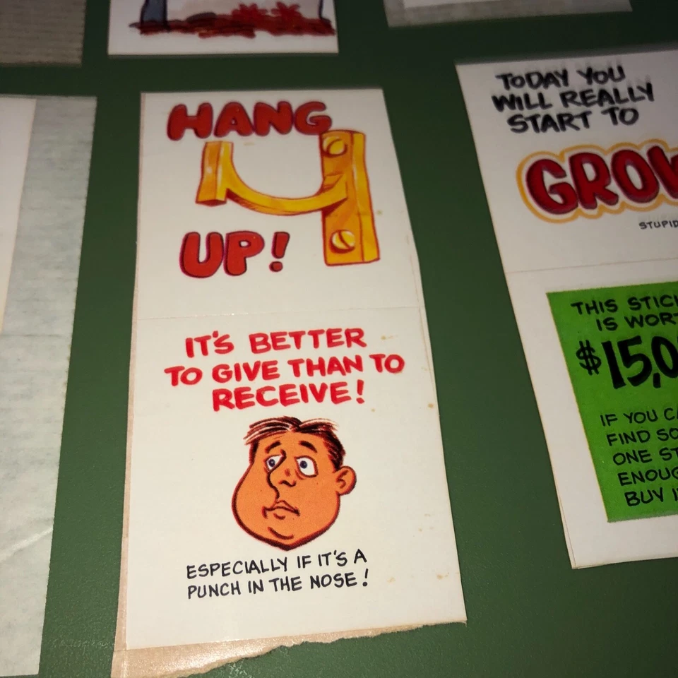 13 Vintage 1980’s Scholastic Stickers Group #2 Weekly Reader Never Used Sticker - Image 3 of 4