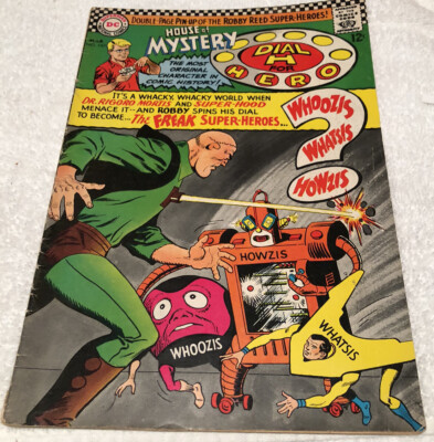 House of Mystery #165 3/1967 Silver Age ''The Freak Superheroes'' Preowned DC