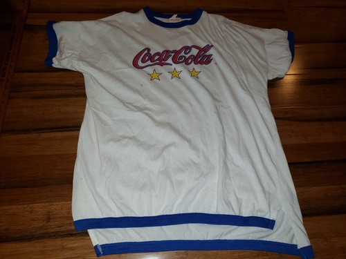 Vintage Coca-Cola T Shirt Yellow Red 