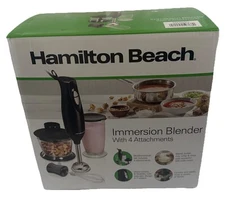 Hamilton Beach 7 Piece Hand Blender Set Black 225W 59768