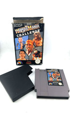 Thumbnail of ebay&reg; auction 206341390582 | WWF WrestleMania Challenge -- NES Nintendo Original Authentic Game