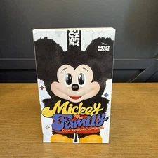 AUTHENTIC POP MART Disney Mickey Family Plush Keychain Blind Box