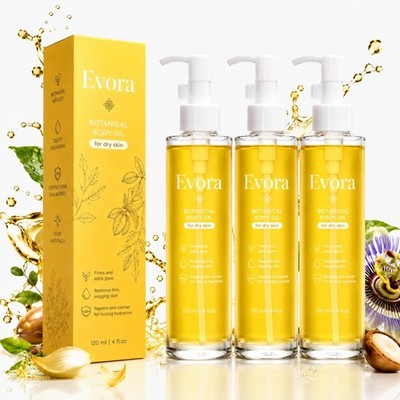 Evora Oil 3pcs Firming Body Oil Algae