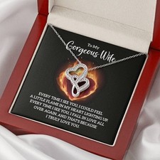 To My Wife Necklace, Gift For Wife, Anniversary Gift For Wife, Necklace For Wife