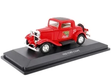 1932 Ford Coupe Coca-Cola Red 1/43 Diecast Model Car By Mcc 443030