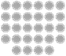 28 Rockville CCL5T White 70V 5" Commercial Ceiling Speakers 4 Restaurant/Office