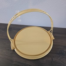 Vintage Tupperware Pie Cake Carrier Keeper 1258-7 No Lid