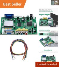 High Definition CGA/EGA/VGA to VGA Video Converter - 24-bit Color - Portable