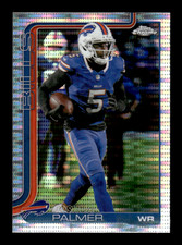 2025 Topps Chrome Pulsar # 31 Joshua Palmer Card (B61) Buffalo Bills
