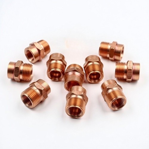 3/4โณ Copper Sweat x 3/4โณ MNPT Male Adapter Pipe Fitting Plumbing Packs 1,3,5,10