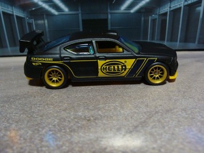 Dodge Charger Drift Tuning Hella    HW Umbau auf Real Riders Gummireifen 1:64