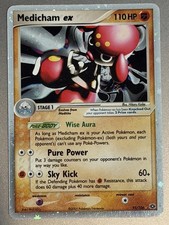medicham ex pokemon card value | Hidden Legends Fighting Ability Wise Aura As long as Medicham ex is your Active Pokmon medicham ex pokemon card value