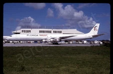 Florida West Douglas DC-8-61F N161DB Aug 97 Kodachrome Slide/Dia B12