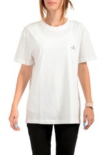 Valentino Garavani Women's White Logo Print Crewneck Short Sleeve T-Shirt