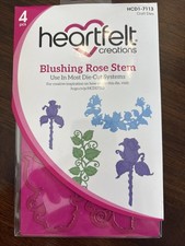 heartfelt creations dies Blushing Rose Stem