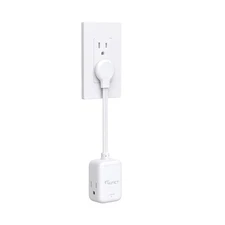 Short Extension Cord 6 Inch - 15A 3 Prong Power Outlet Extender with 900J Sur...