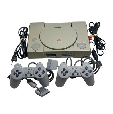 Sony PlayStation PS1 SCPH-1001 Console System OEM Bundle - Tested and Works