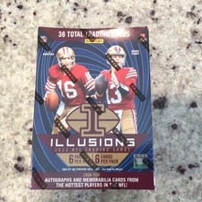 2023 Panini Illusions Football EXCLUSIVE Sealed Blaster Box-ACETATE PARALLELS!