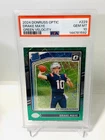 2024 Panini Donruss Optic - Rated Rookie Drake Maye #229 Green Velocity Prizm