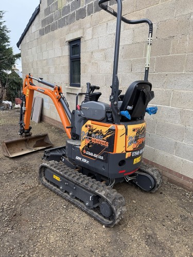 Devlon DX10Z Micro Digger 2025 Servo Levers 2 Warranty 19hours From New ...