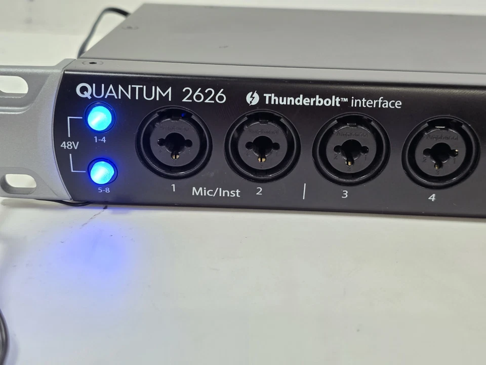 PreSonus Quantum 2626 Thunderbolt Audio Interface - for parts or repair - Image 2 of 4