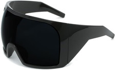 Wrap around Oversized Sunglasses for Women Men Cool Futuristic Rave Trendy Sungl