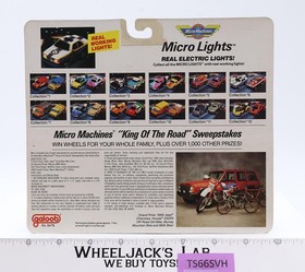 Micro Lights Collection #7 Micro Machines Galoob 1989 Vintage MOSC
