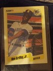 Photo of 1990 Fleer #513 Ken Griffey, Jr. Seattle Mariners Baseball Card