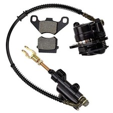 Rear Disc Brake Master Cylinder Caliper With Replaced Disc Brake Pad for 50cc