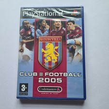 Image of ASTON VILLA  CLUB FOOTBALL 2005  PS2 NEW/SEALED WITH PS2 STRIP .