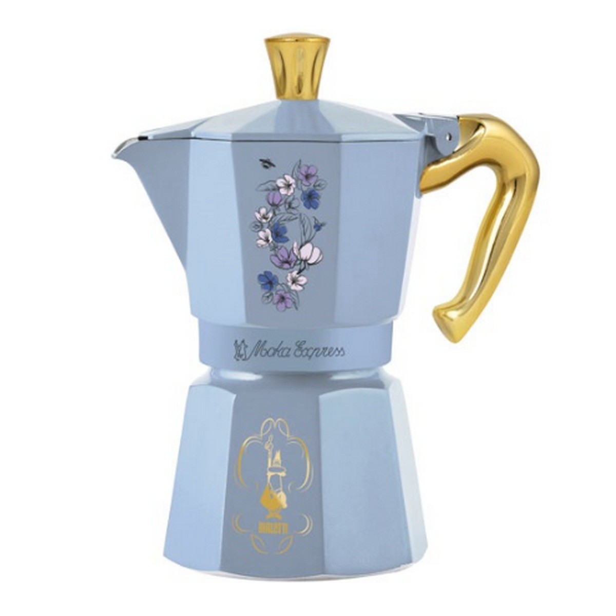Cafetière italienne Bialetti 6 tasses, l'art de l'aluminium durable 0005364