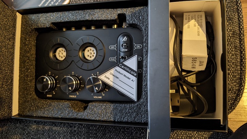 Ampapa A1 Vacuum Tube Phono Preamp Amplifier Hi-Fi Audiophile