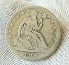 1866-P SEATED LIBERTY HALF DOLLAR