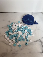 Mobi The Numerical Tile Game Math Game In A Blue Whale Pouch W/ Tiles  Preowned