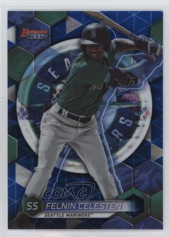 2023 Bowman's Best Top Prospects Blue Refractor /150 Felnin Celesten #TP-24 12dh