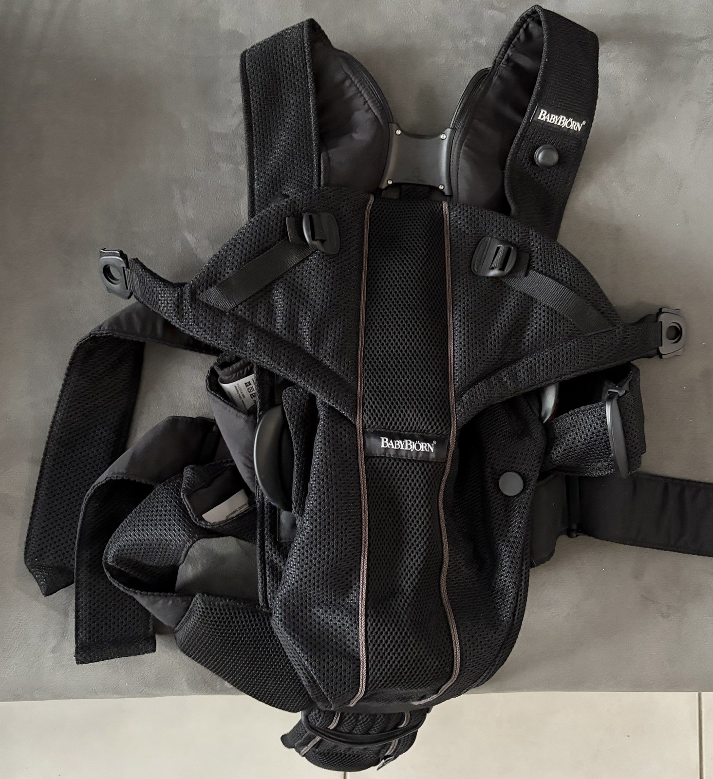Marsupio Babybjorn ergonomico neonato porta bimbi da 3,5 a 12 kg