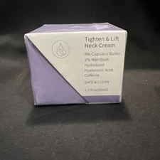 Neck Cream - Tighten & Lift Firming Neck Cream for Crepey Skin 1.7oz 